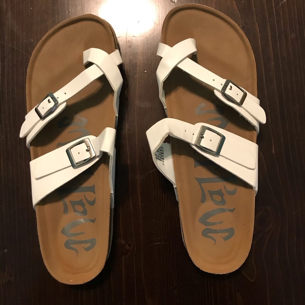 Edgy knock off Birkenstocks, Target Edition.